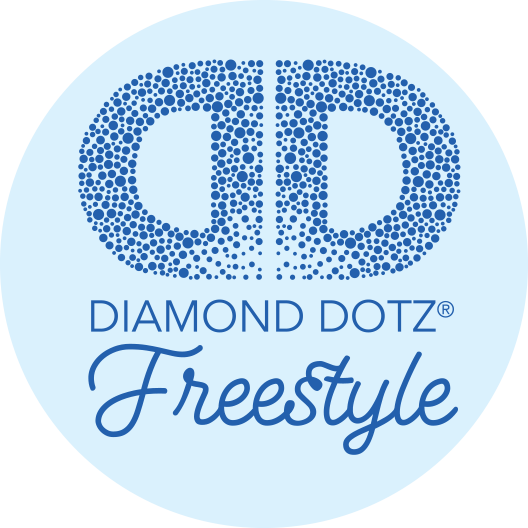 Diamond Dotz Freestyle Styluses 8 Pack White & Blue
