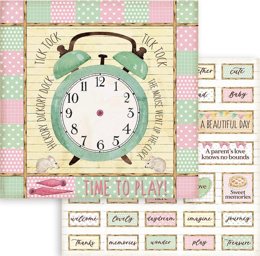 Stamperia Double Face 12” x 12” Paper Collection - DayDream