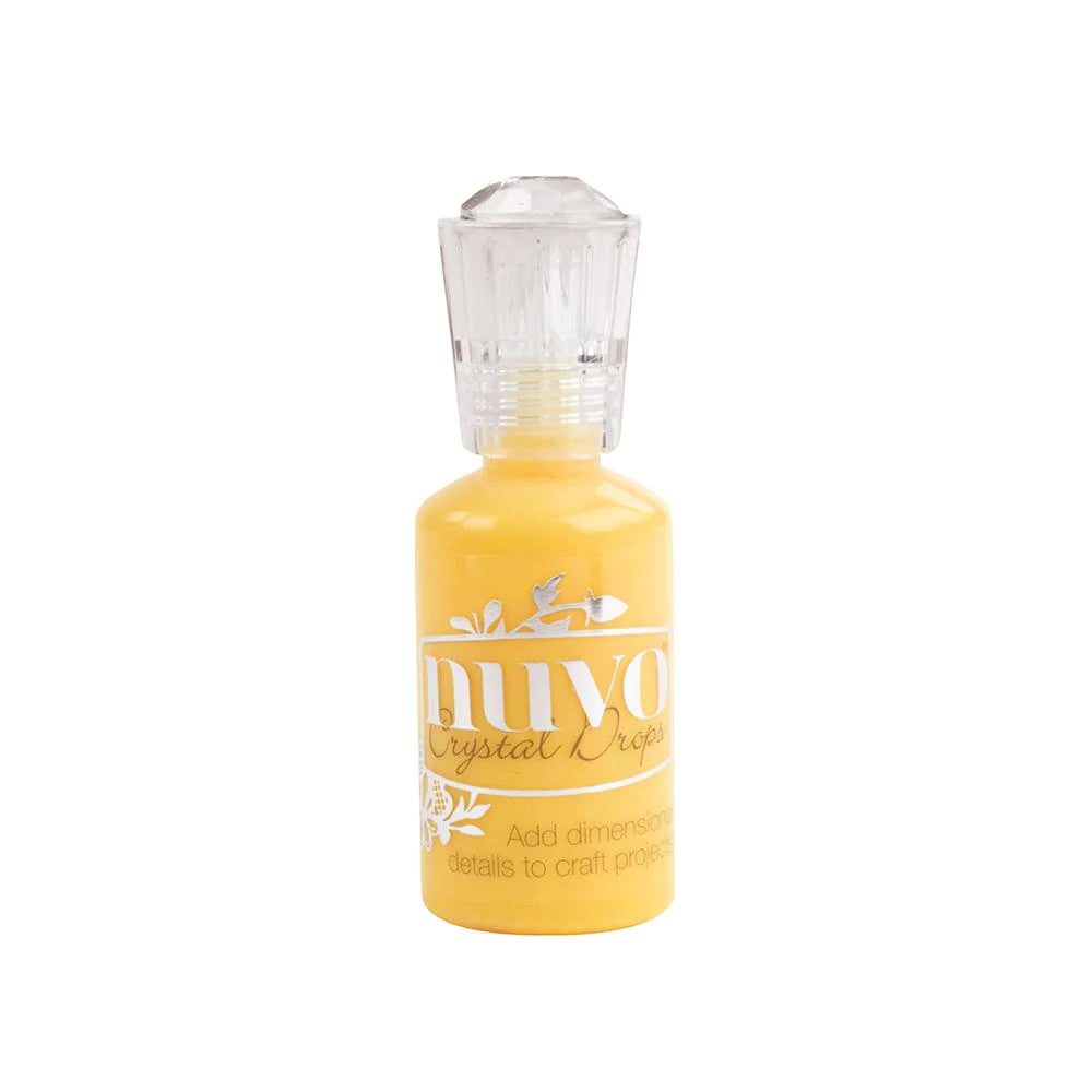 Nuvo Dandelion Yellow Gloss Crystal Drops