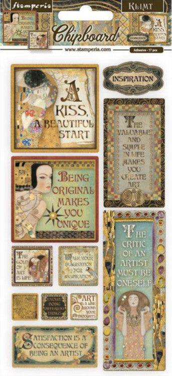 Stamperia Chipboard  - Klimt Inspirations