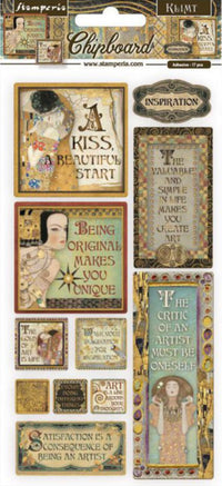 Stamperia Chipboard  - Klimt Inspirations
