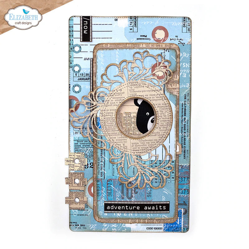 Elizabeth Craft Designs Iris Shutter Add-ons Die Set (1942)
