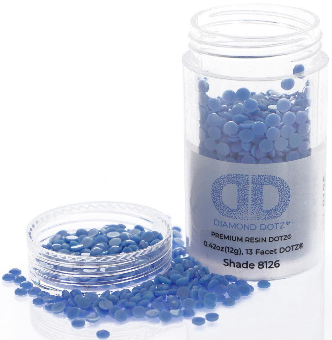 Diamond Dotz Freestyle Gems 2.8mm 12gm AB Baby Blue - 4895225950096