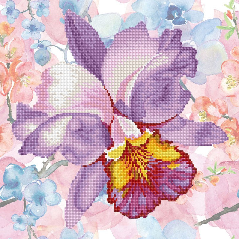 Diamond Dotz Sparkle Jardín Malva