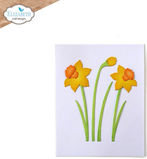 Troquel de narcisos de Elizabeth Craft Designs