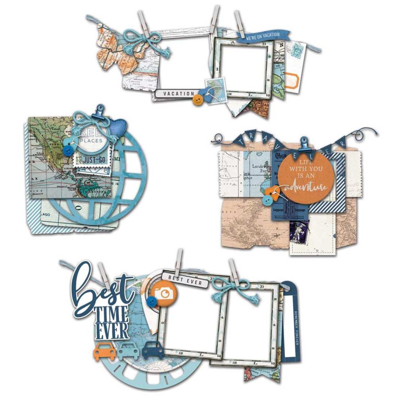 49 and Market Vintage Artistry Everywhere Cluster Kit