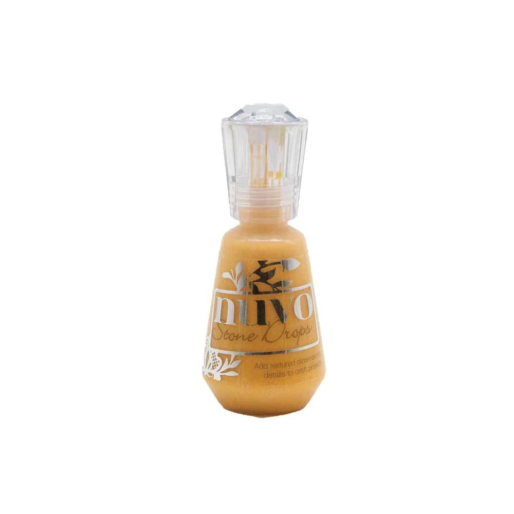 Nuvo Stone Drops Mustard Jar