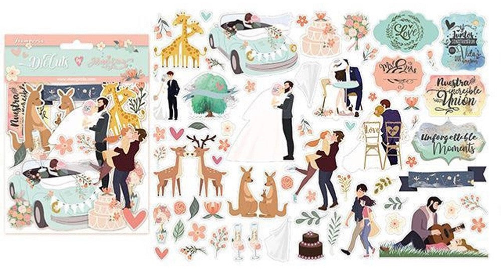 Stamperia Love Story de Johanna Rivero Troqueles