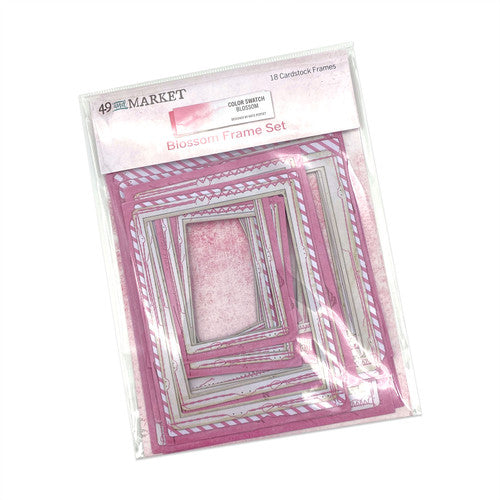 49 and Market Color Swatch Blossom Frame Set