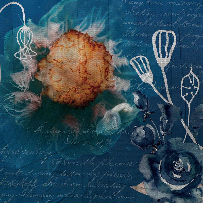 Elizabeth Craft Designs zomerkunstpapierpakket van 30 x 30 cm