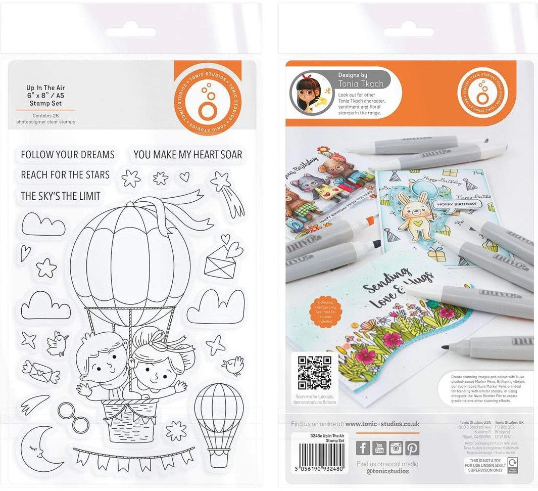 Tonic Studios Up in the Air Stamp Set