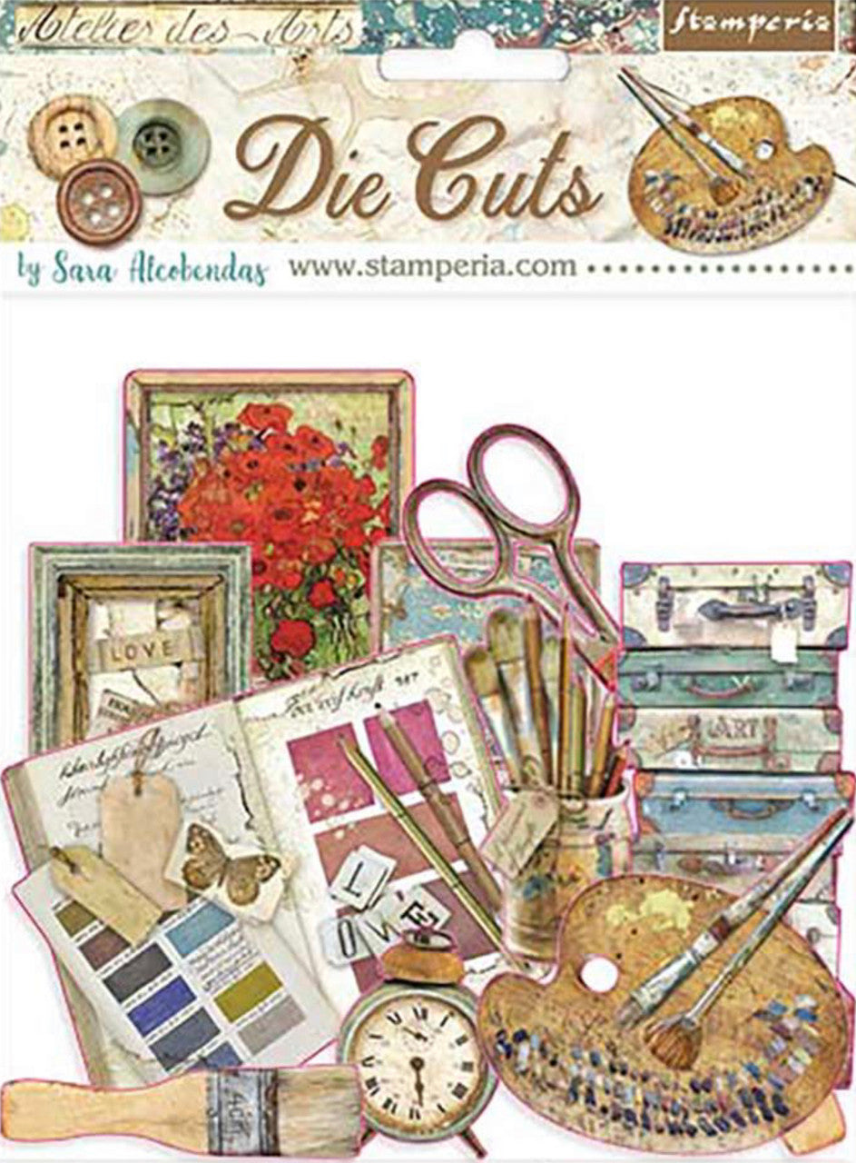 Stamperia Die Cuts Atelier Des Arts