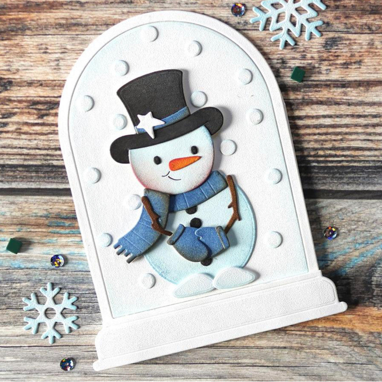 Elizabeth Craft Designs Snow Globe Die Set