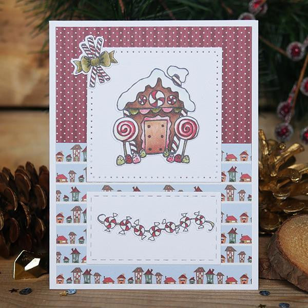 Elizabeth Craft Candy Land duidelijke stempel