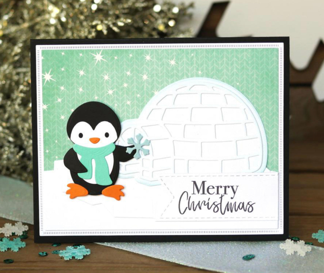 Elizabeth Craft Designs Juego de troqueles Igloo
