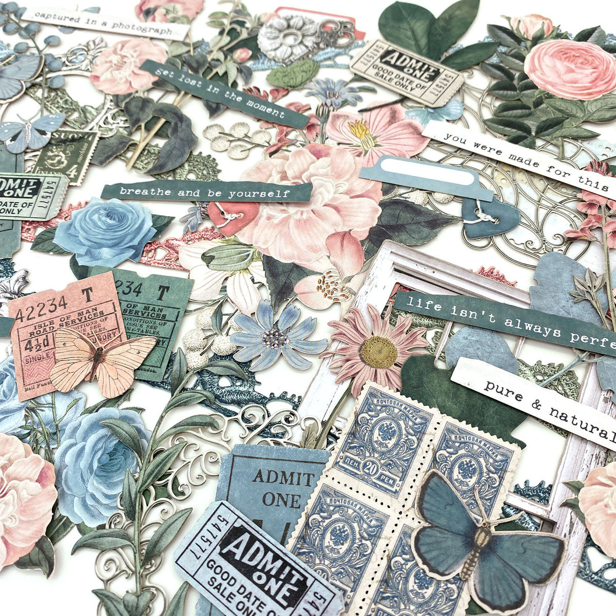 49 and Market Vintage Artistry Tranquility Laser Cut Elements