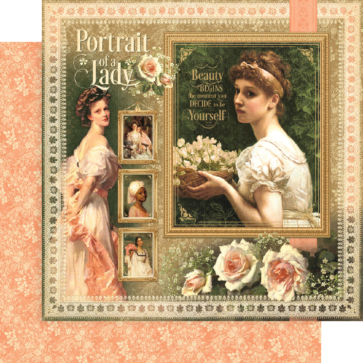 Afbeelding 45 Portret van een dame 30 x 30 cm Deluxe Collector's Edition