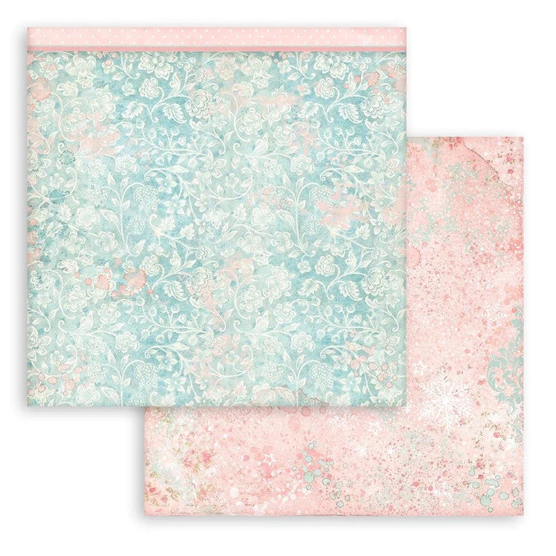 Stamperia Sweet Winter Achtergrond Dubbelzijdig Papierpakket 12" x 12"