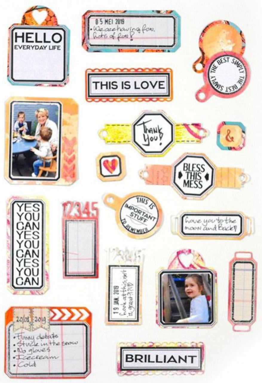 Elizabeth Craft Designs Planner Essentials Dies - Plannerlabels