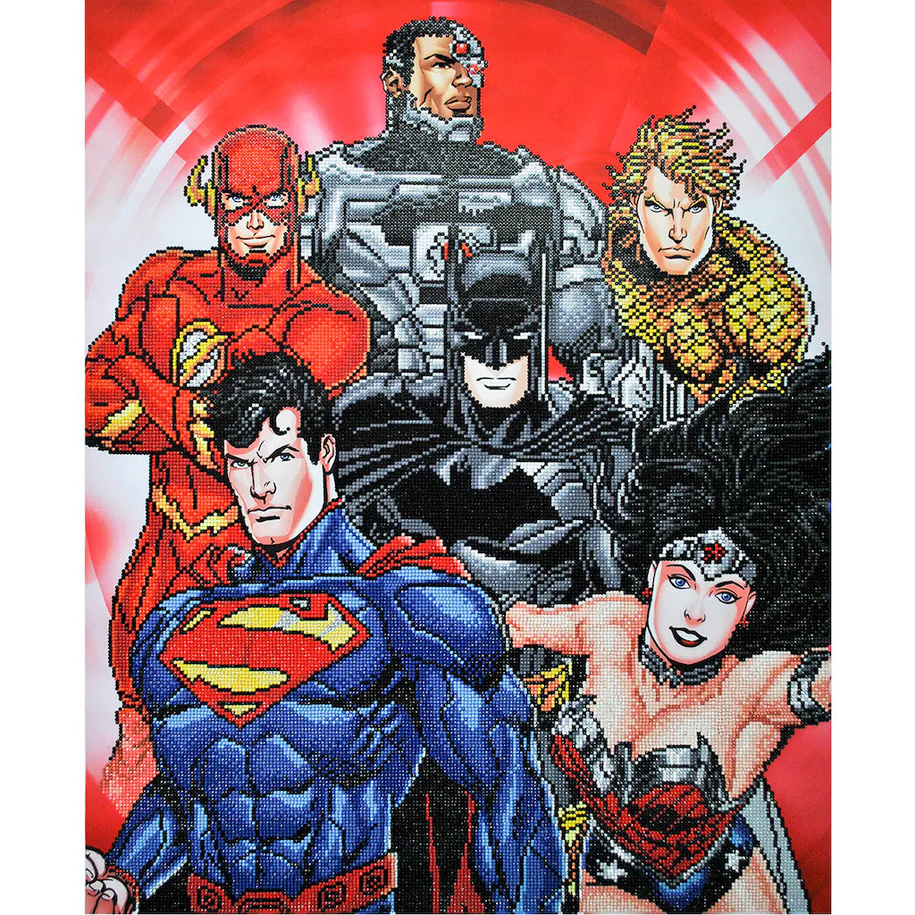 Camelot Diamond Dotz DC Justice League Six Stacked Superheroes