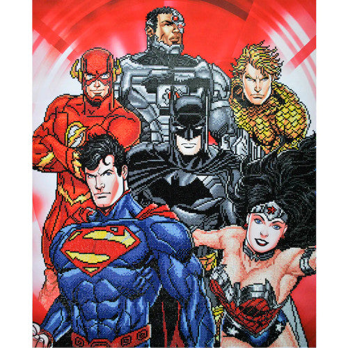 Camelot Diamond Dotz DC Justice League Six Stacked Superheroes