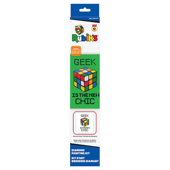 Camelot Diamond Dotz Rubik Cube Geek es la nueva moda