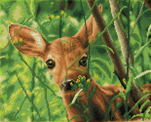 Diamond Dotz SQUARES Forest Babe