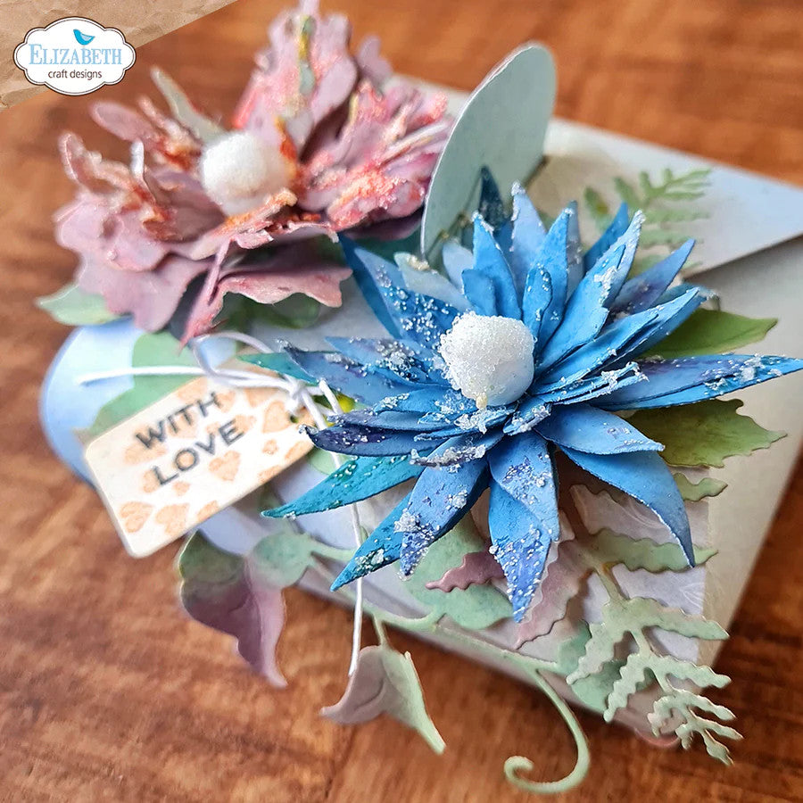 Elizabeth Craft Designs With Love Sentiments stempelset