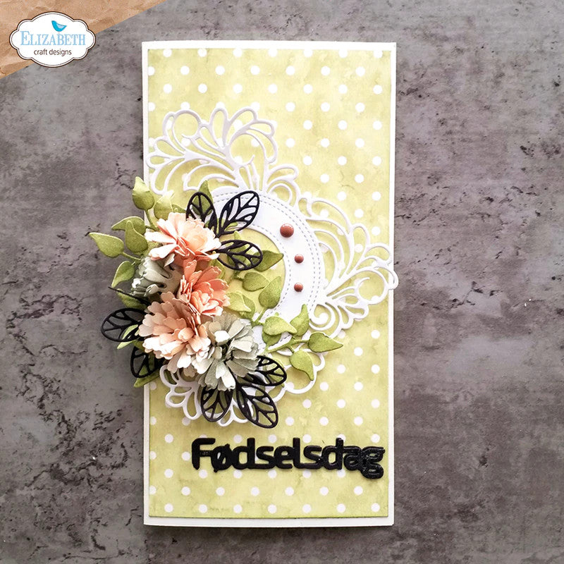 Elizabeth Craft Designs Florals 17 stansenset
