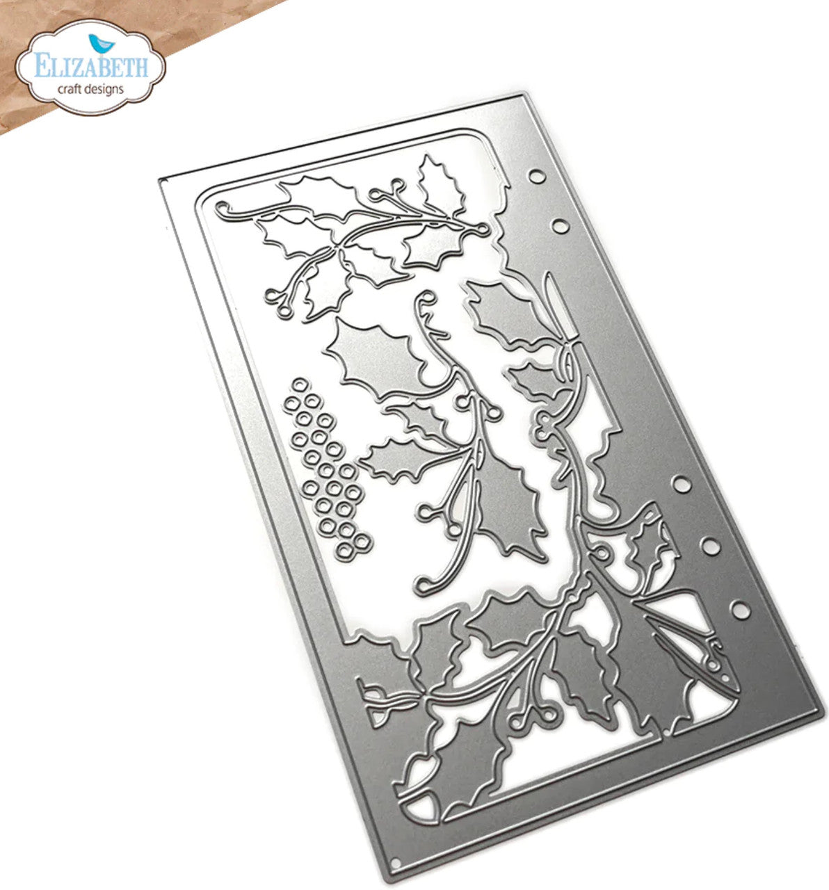Elizabeth Craft Designs Planner Essentials 51: Juego de troqueles de metal Holly Page