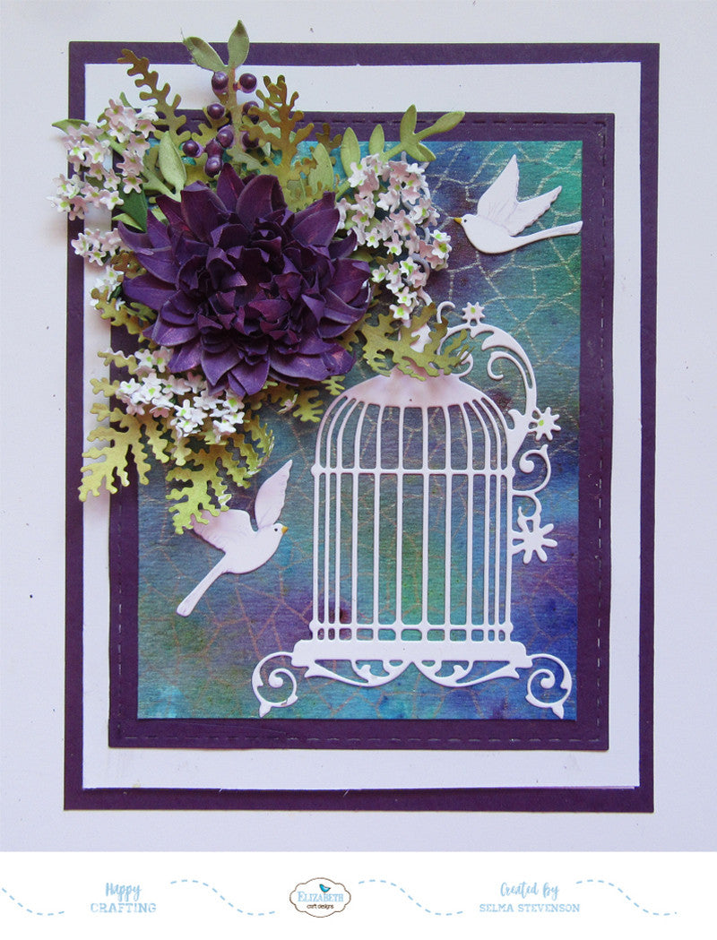 Elizabeth Craft Free As A Bird-dobbelsteen