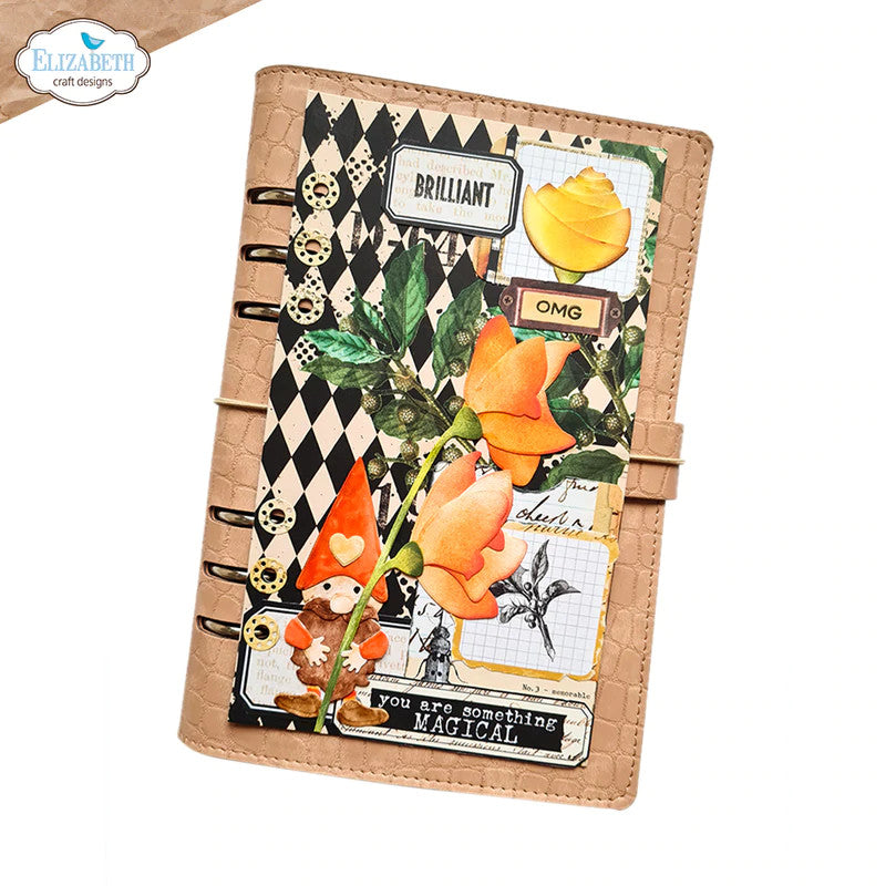 Elizabeth Craft Designs Florals 18 stempelset