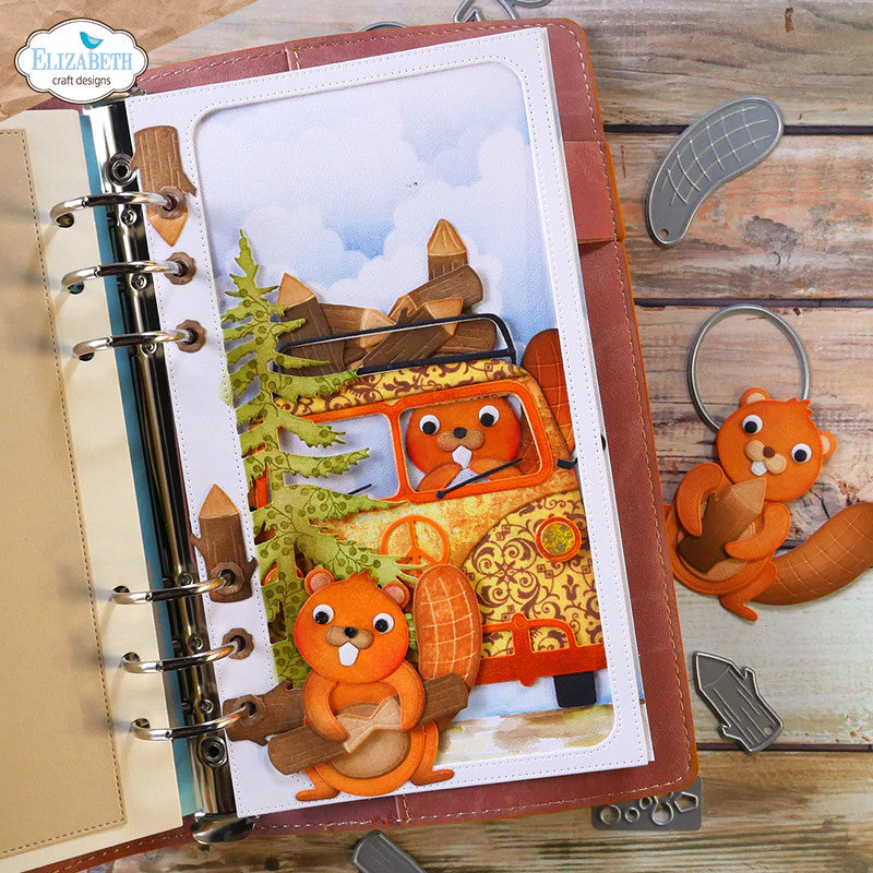 Elizabeth Craft Designs Troquel de castor