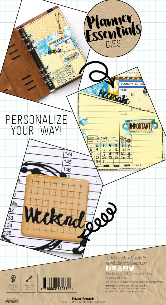 Elizabeth Craft Designs Planner Essentials Planner Zak 2