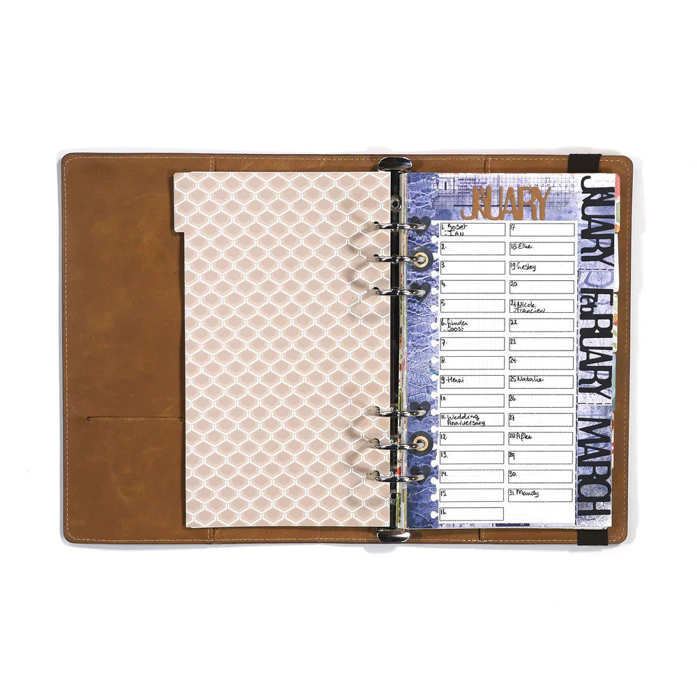 Elizabeth Craft Designs Planner Essentials Planner Maanden