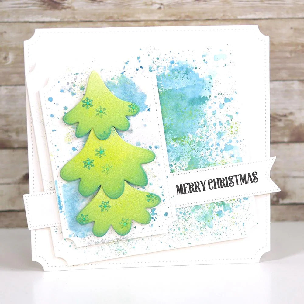 Elizabeth Craft Designs Fitted Indented Squares Metal Die Set