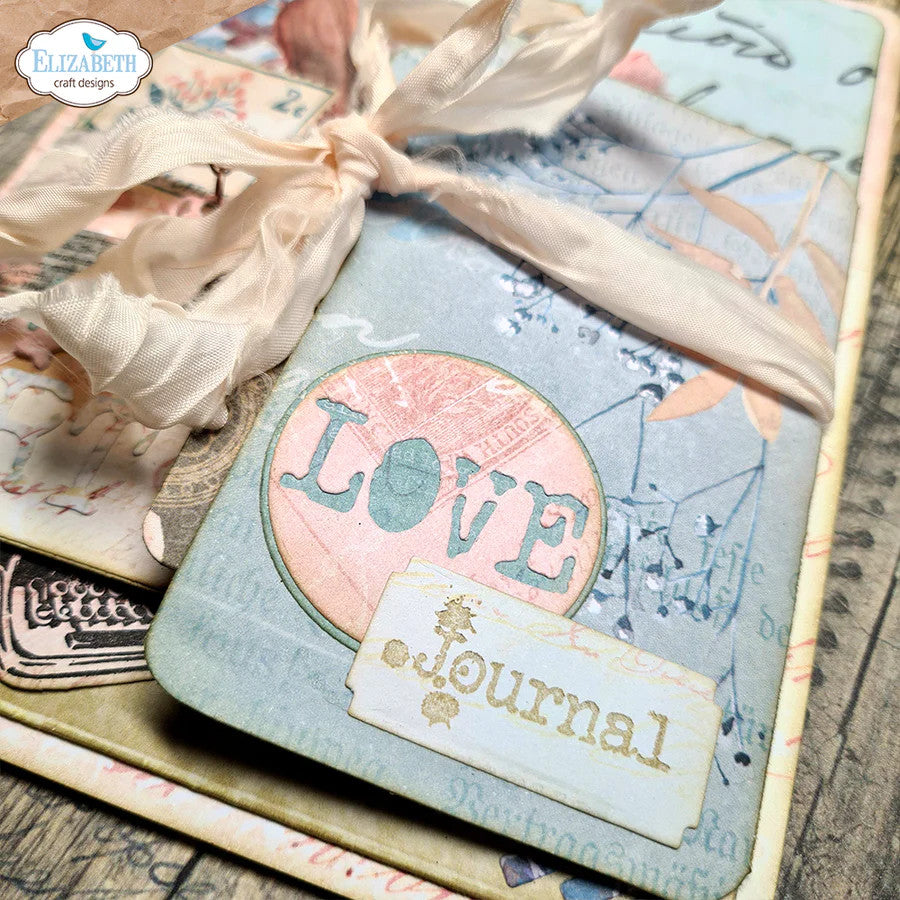 Elizabeth Craft Designs Art Journal Especiales de Devid Journal File XL 1