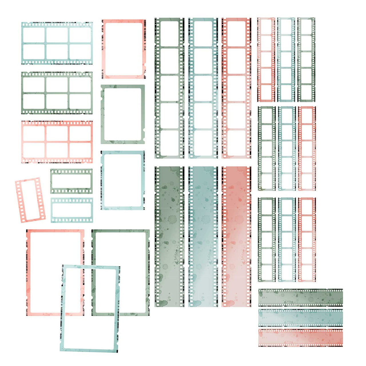49 and Market Vintage Artistry Tranquility Filmstrip Frames