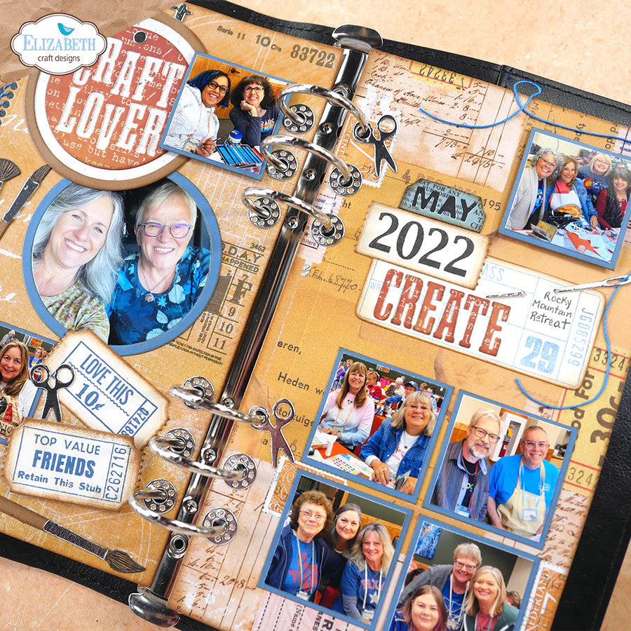 Elizabeth Craft Designs Planner Essentials 58 Ambachtsliefhebber