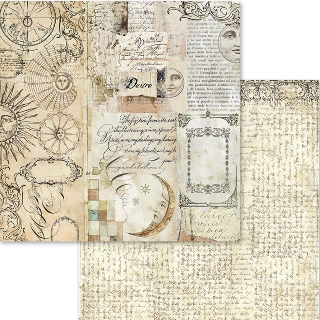 Stamperia Alchemy Paper Pack 12” x 12”