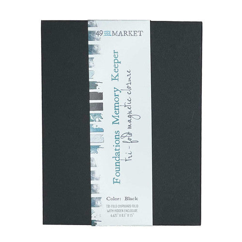 49 and Market Foundations Memory Keeper - Black Tri-Fold Album