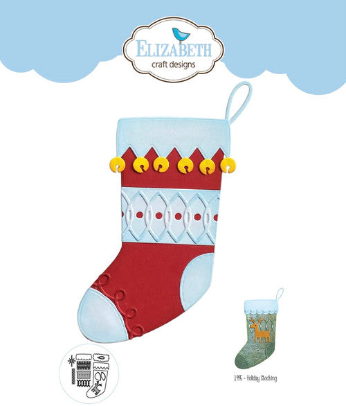 Elizabeth Craft Designs Kerstkousstansenset