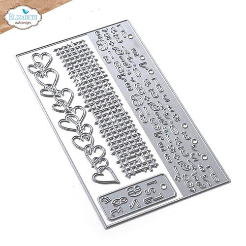 Elizabeth Craft Planner Essentials 40 - Getallen, randen en patronen