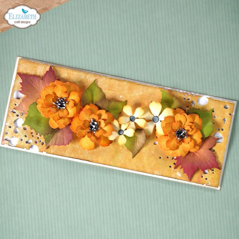 Elizabeth Craft Florals 13 stempelset