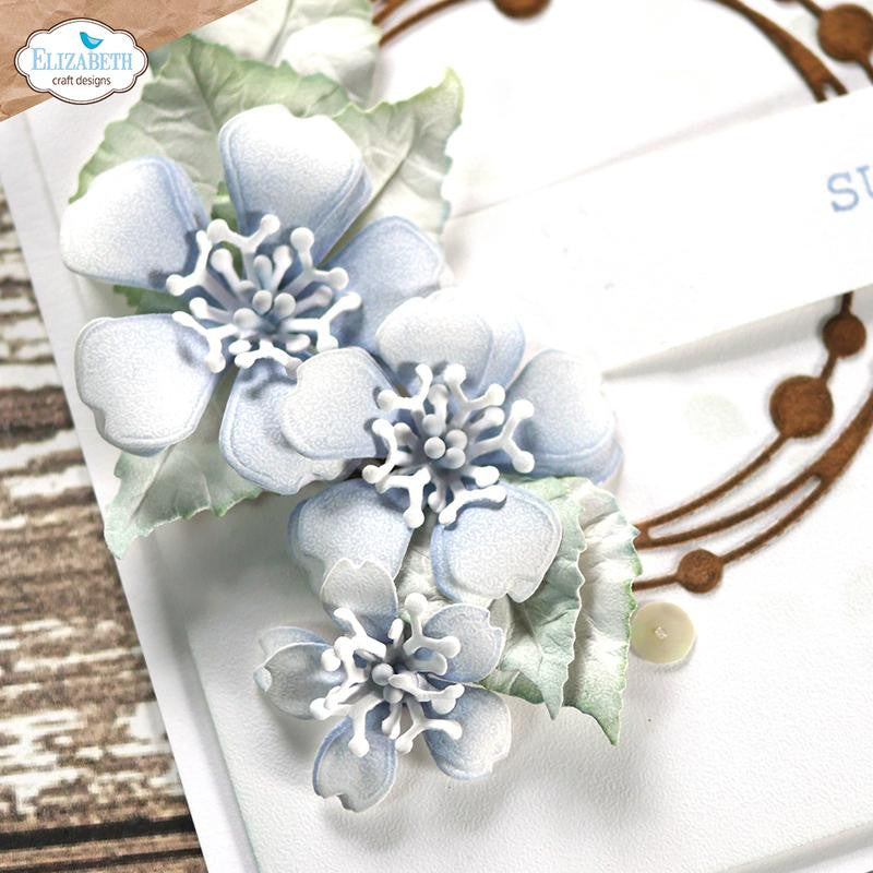 Elizabeth Craft Florals 13 stempelset