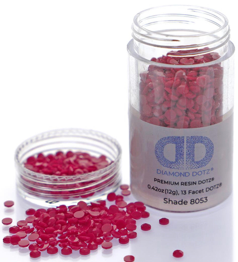 Diamond Dotz Freestyle Gems 2,8 mm 12 g diepe blos 8053