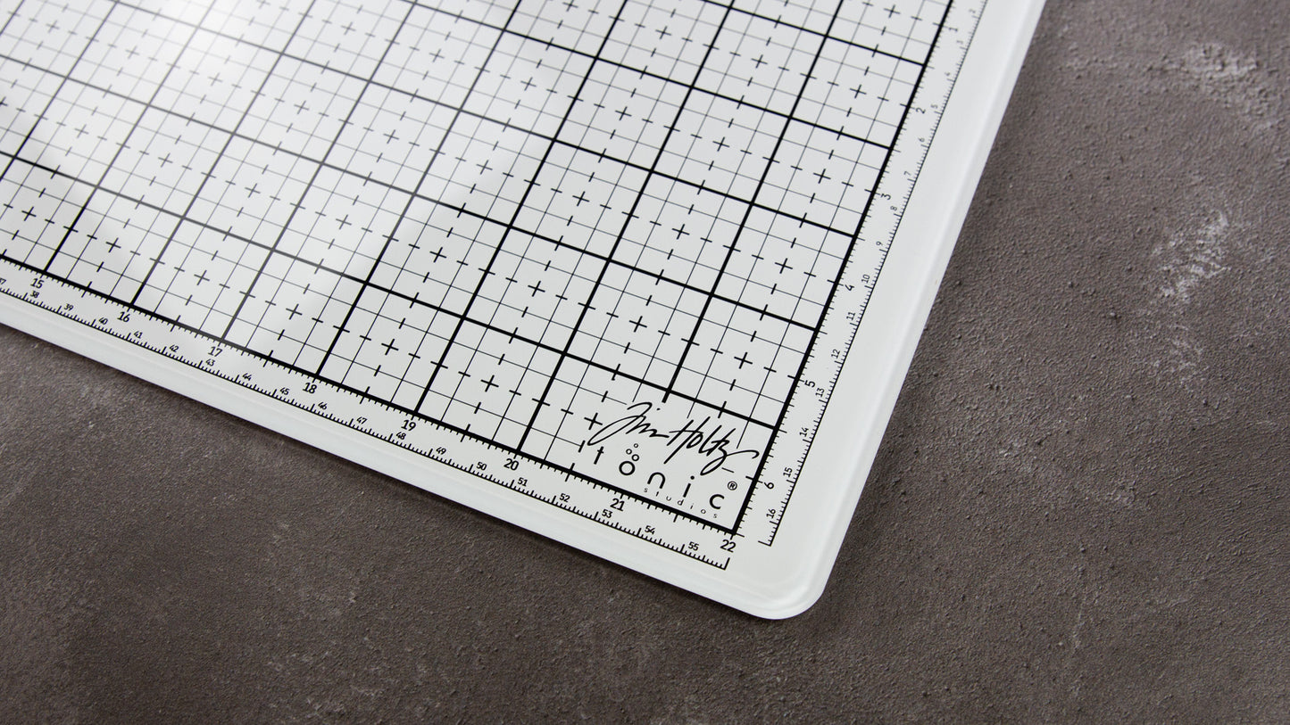 NIEUW Tim Holtz glazen mediamat