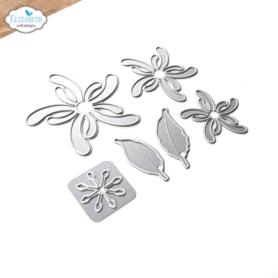 Elizabeth Craft Designs Juego de 23 troqueles florales