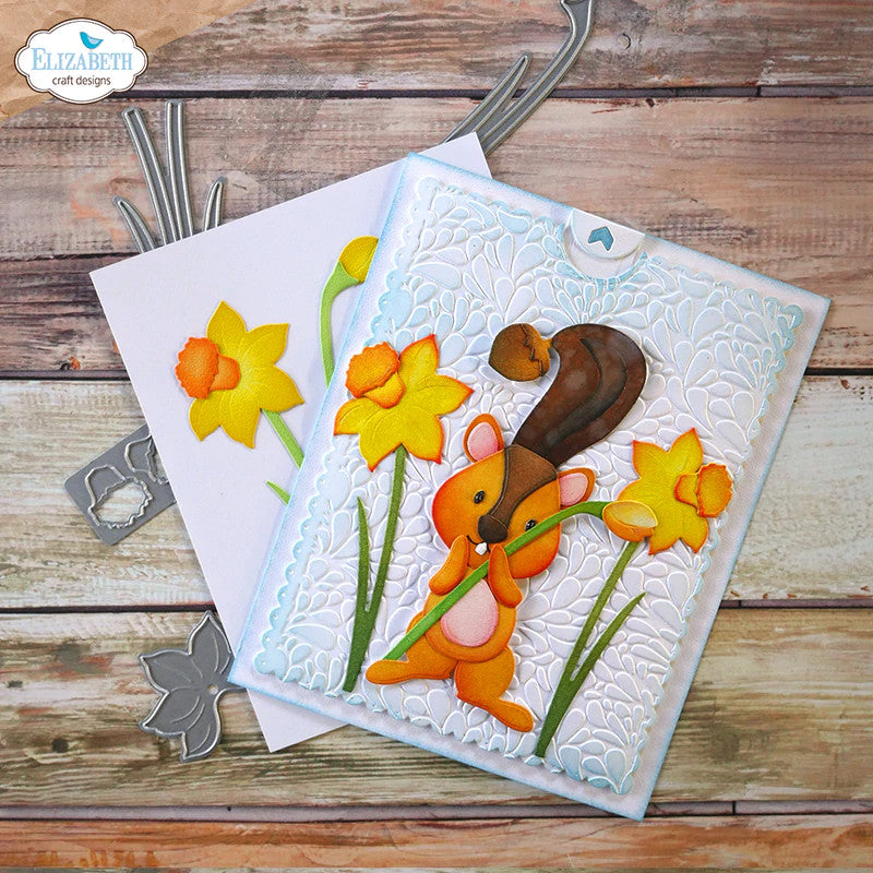 Troquel de narcisos de Elizabeth Craft Designs