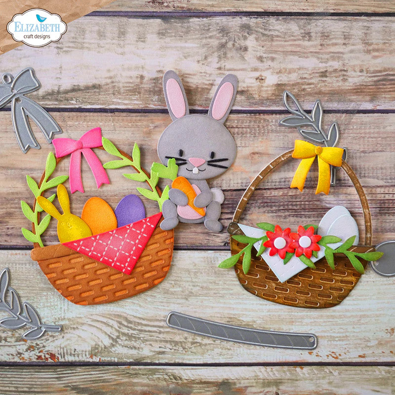 Elizabeth Craft Designs Juego de troqueles de cesta de Pascua